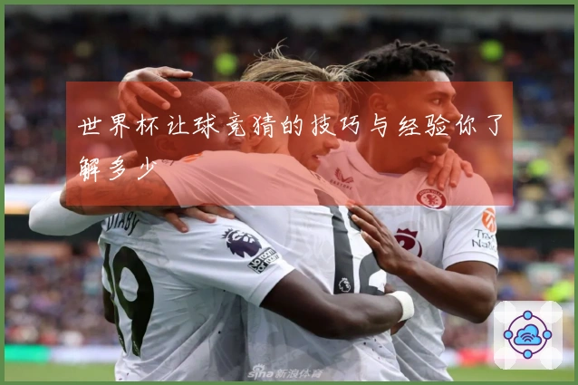 世界杯让球竞猜的技巧与经验你了解多少